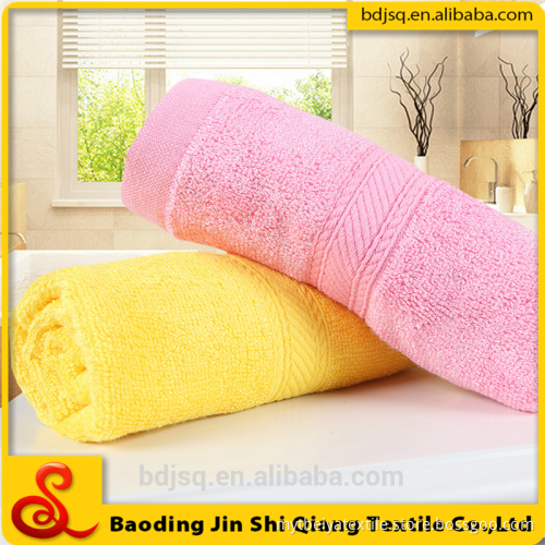 Towel manufacturer wholesale solid color baby towel child square bamboo fiber towel